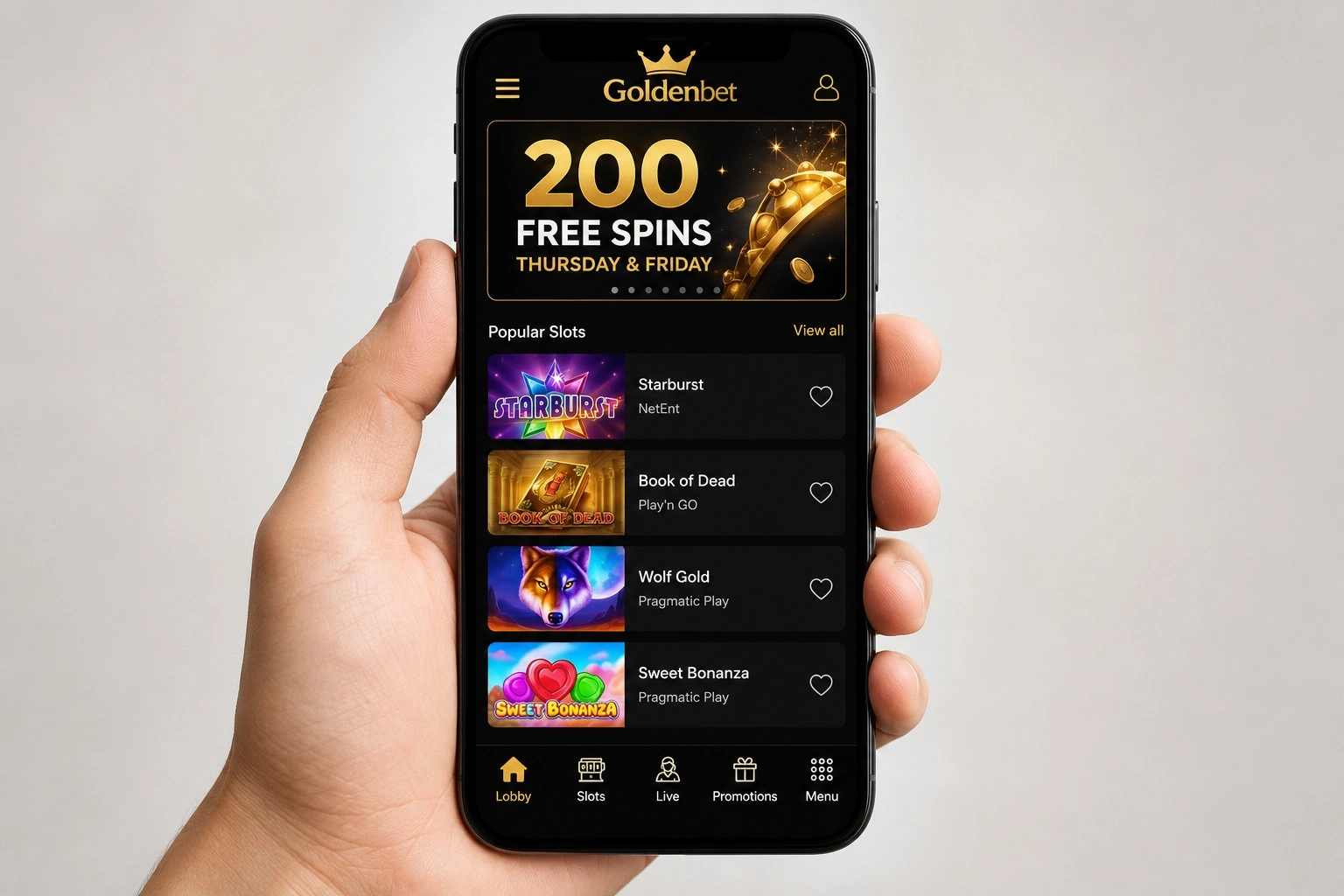 Non GamStop mobile casino UK – Goldenbet dedicated Android app
